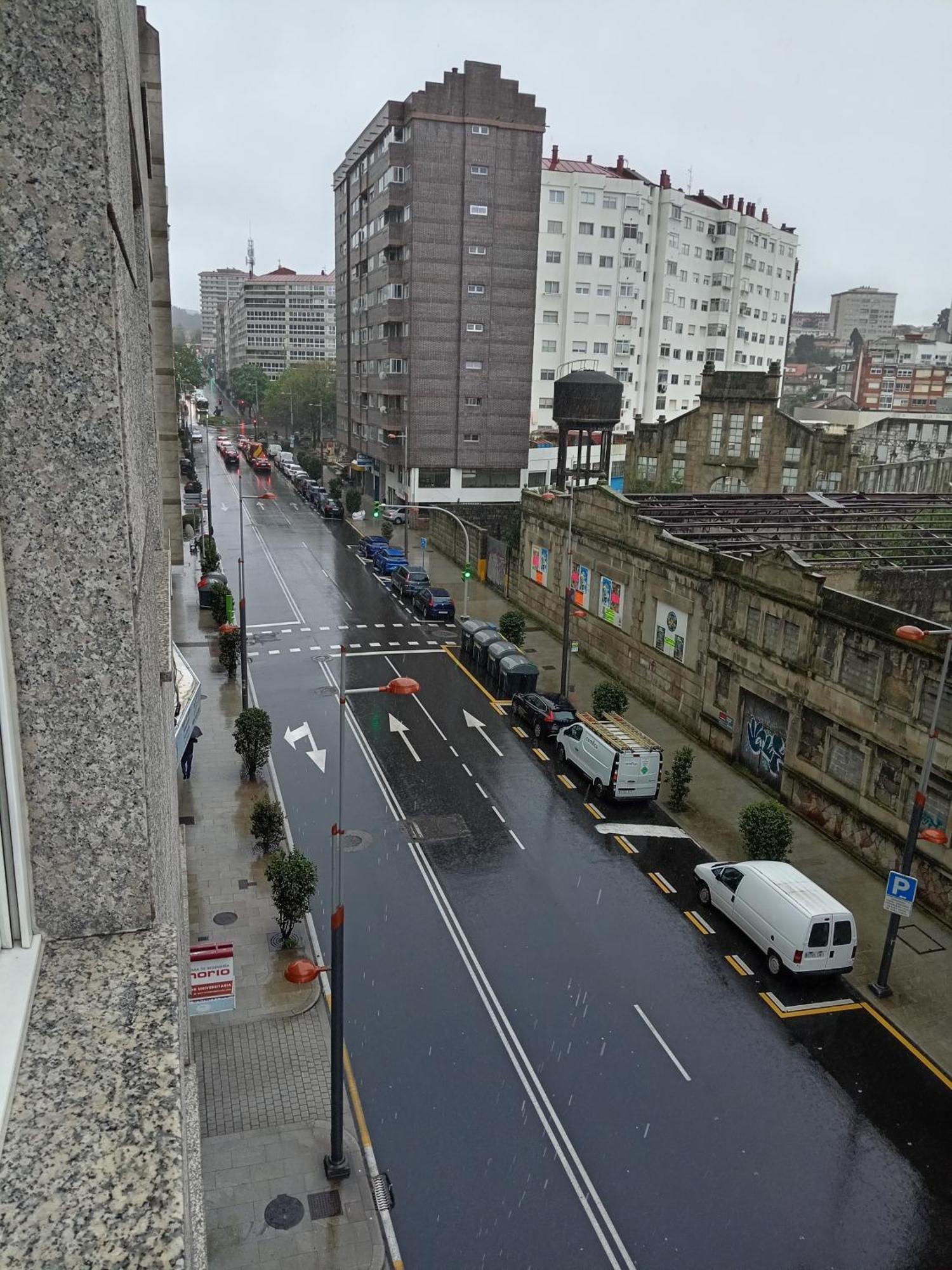 Apartamento Piso Vigo Exterior foto