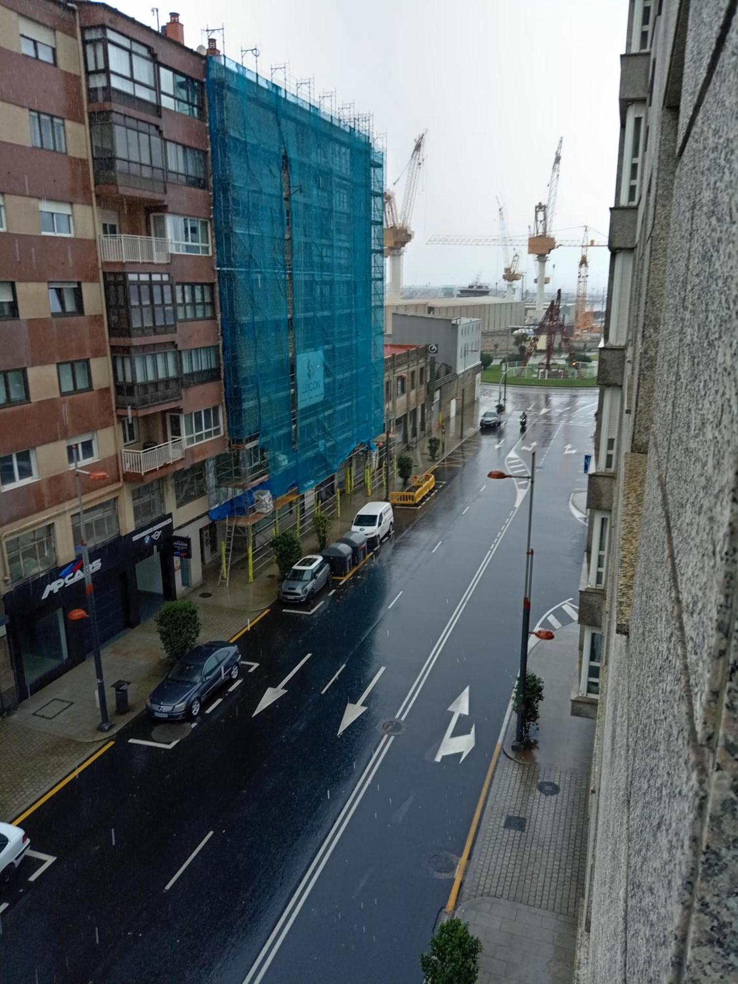 Apartamento Piso Vigo Exterior foto